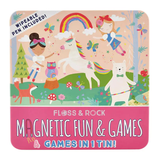 MAGNETIC FUN & GAMES - RAINBOW FAIRY Floss and Rock