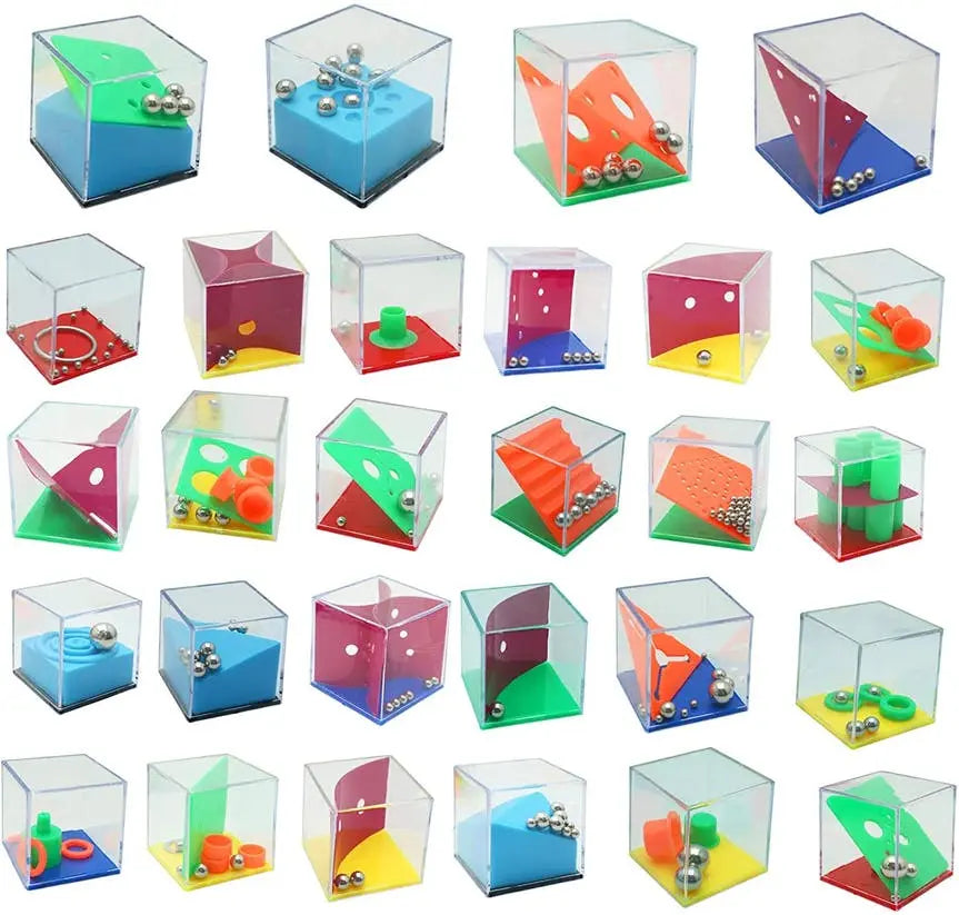 MIND-BOGGLING BRAIN TEASING MINI PUZZLES Twiddlers