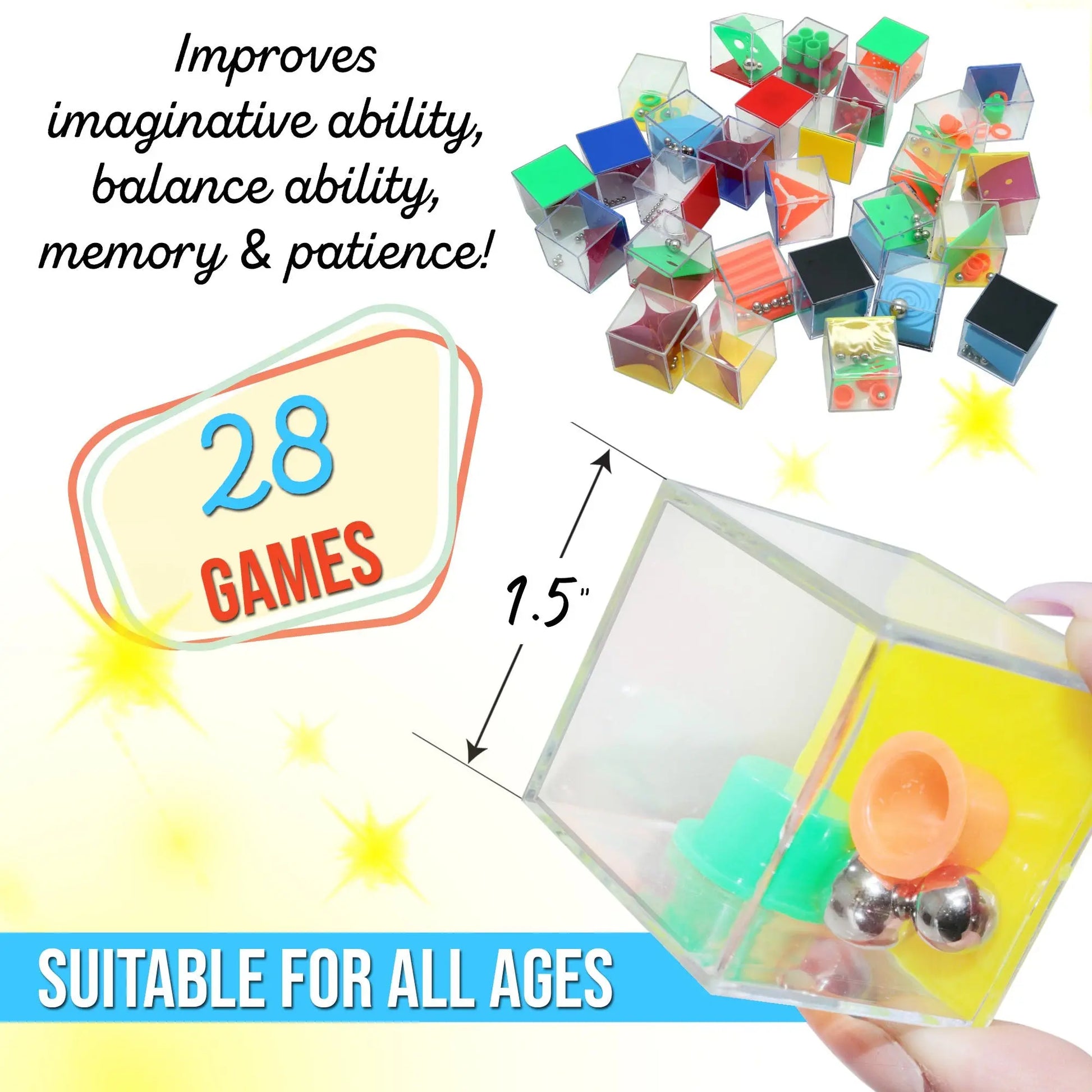 MIND-BOGGLING BRAIN TEASING MINI PUZZLES Twiddlers