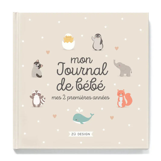 MON JOURNAL DE BÉBÉ, MES 2 PREMIÈRES ANNÉES Zu-boutique