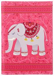 Mandala elephant passport holder wallet SASS AND BELLE