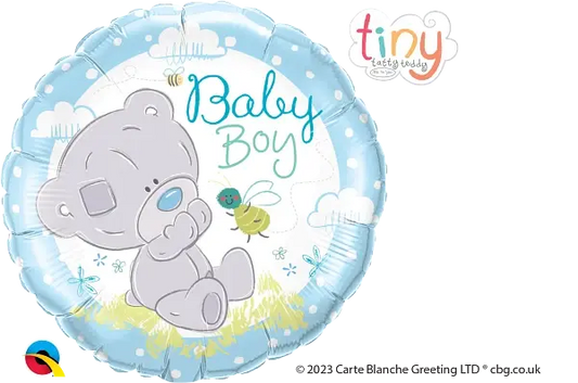 Me To You - Tiny Tatty Teddy Baby Boy Foil Balloon qualatex