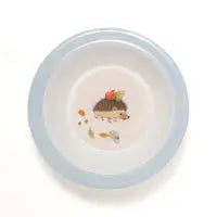 Melamine bowl animal craddle dove blue Petit Monkey