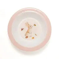 Melamine bowl animal craddle pink Petit Monkey
