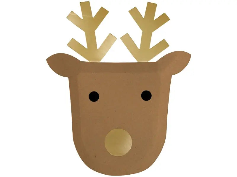 Meri Meri Party Plates REINDEER Meri Meri