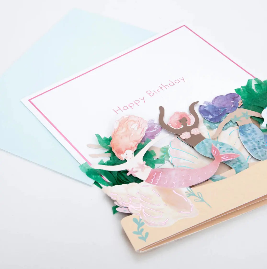 Mermaids Birthday Card Meri Meri