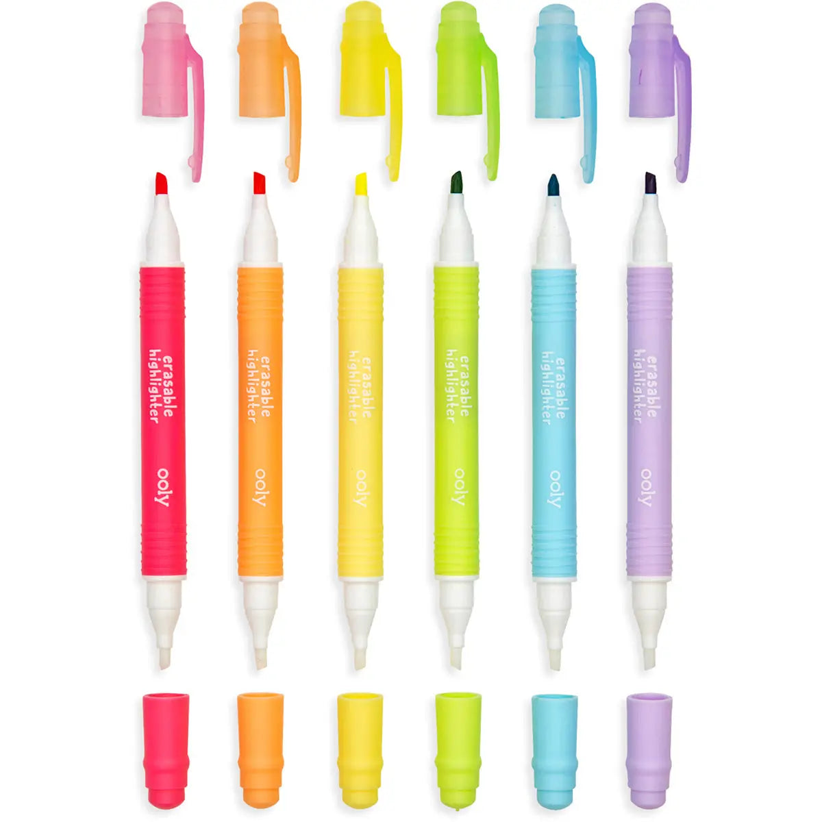 Mini Magic Liners Erasable Highlighters – Set of 6 OOLY