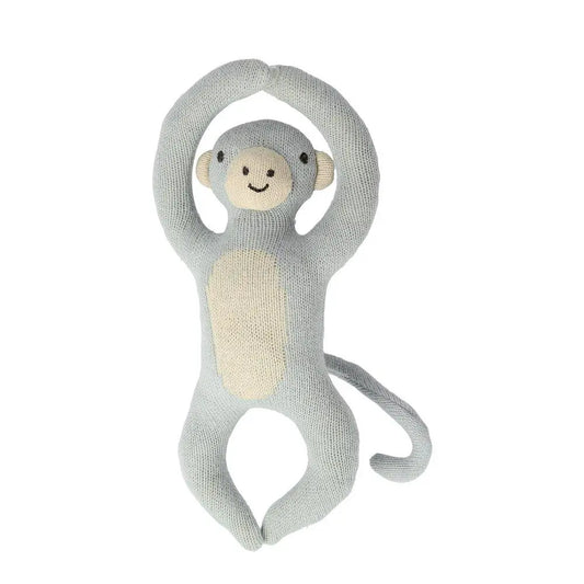 Monkey Baby Rattle Meri Meri