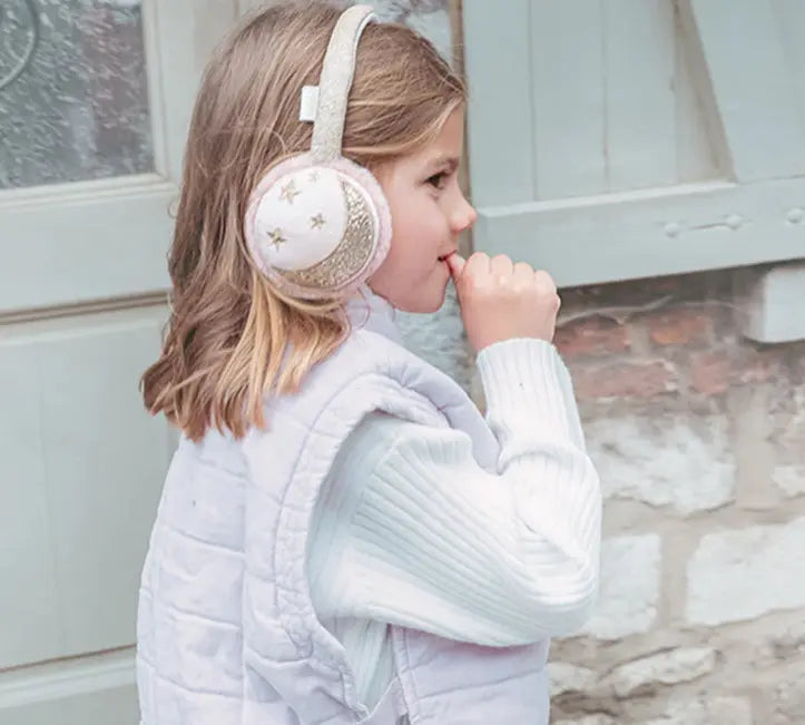 Moonlight Earmuffs Pink Rockahula