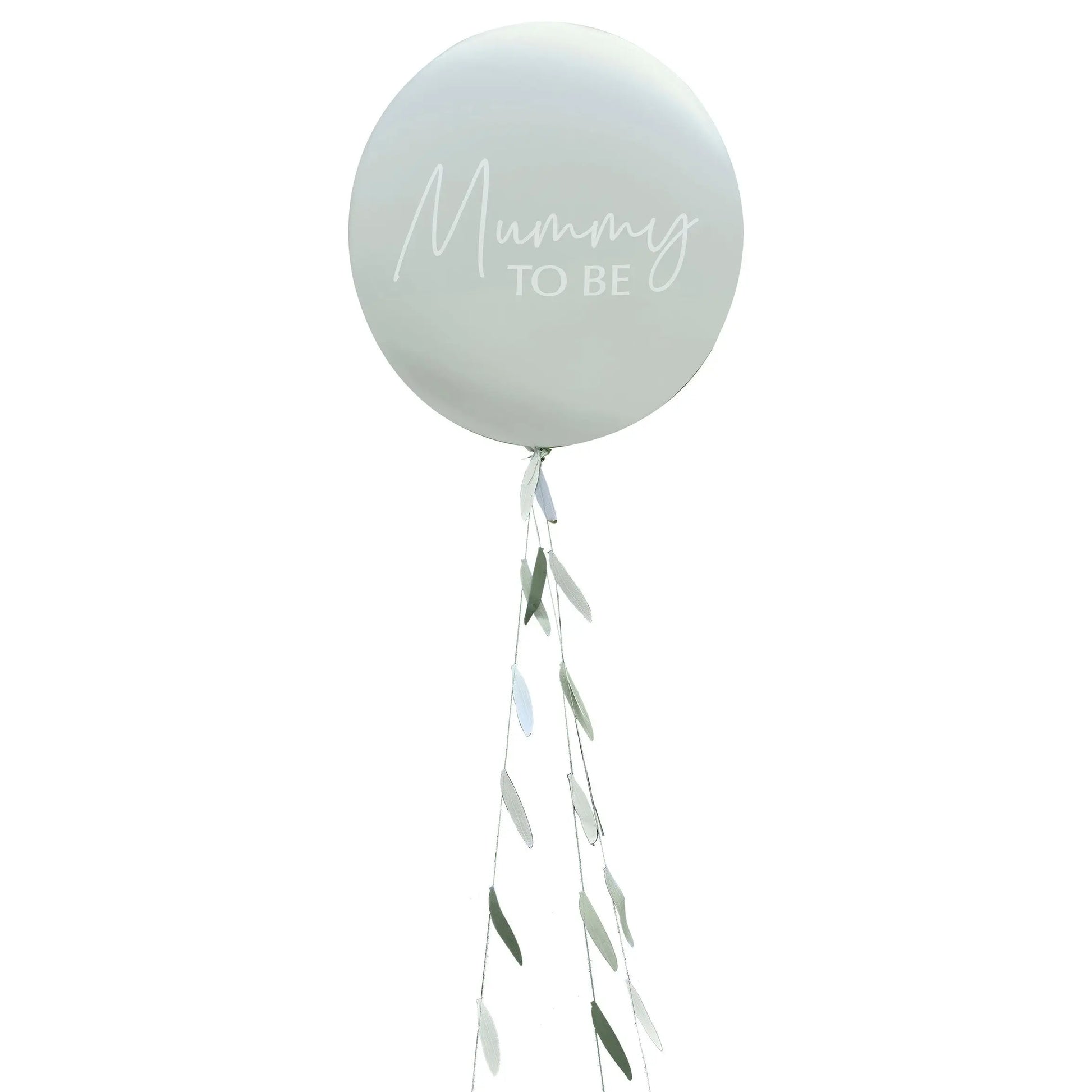 Mummy To Be Baby Shower Balloon with Botanical Tail Ginger Ray