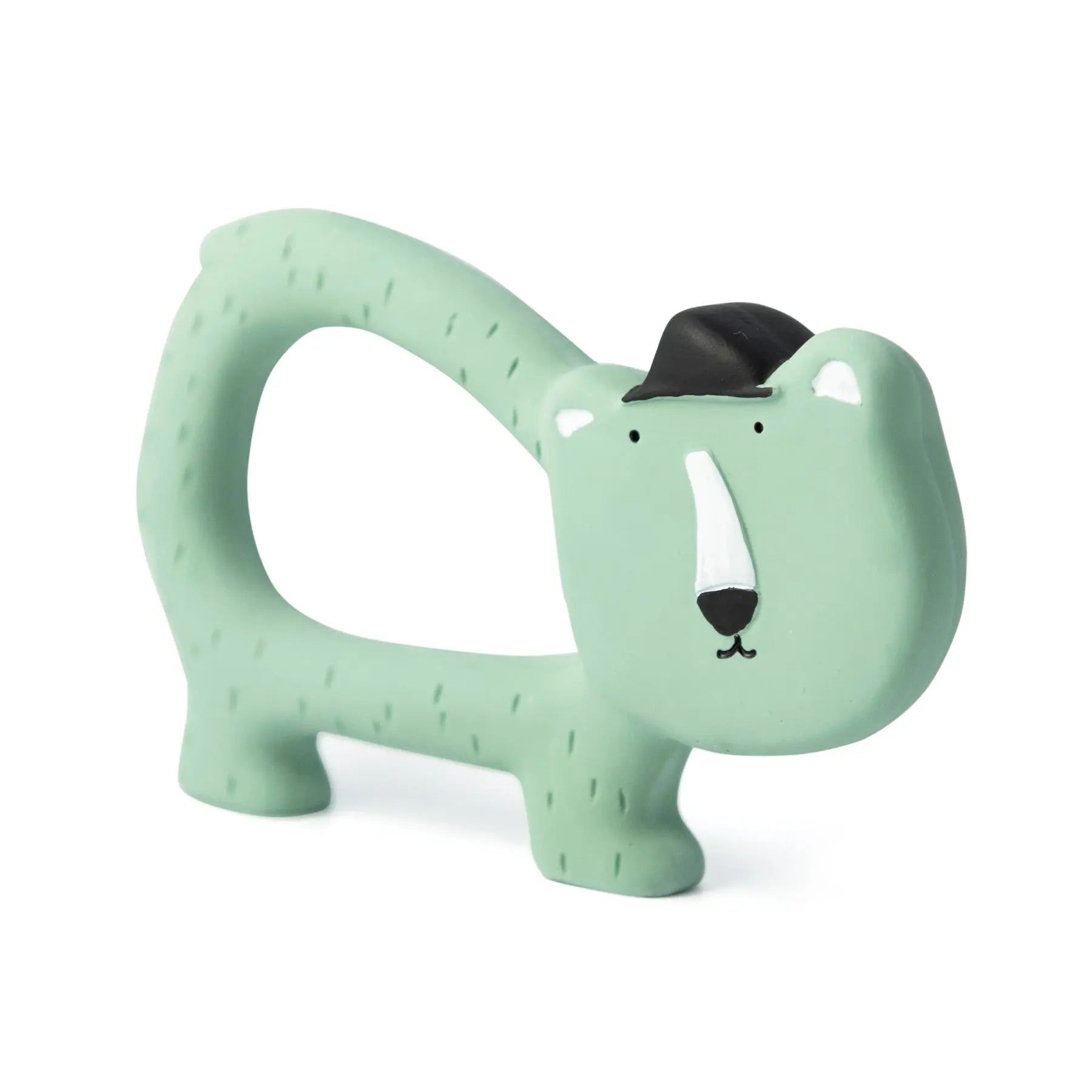 Natural rubber grasping toy - Mr. Polar Bear Trixie