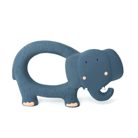 Natural rubber grasping toy - Mrs. Elephant Trixie