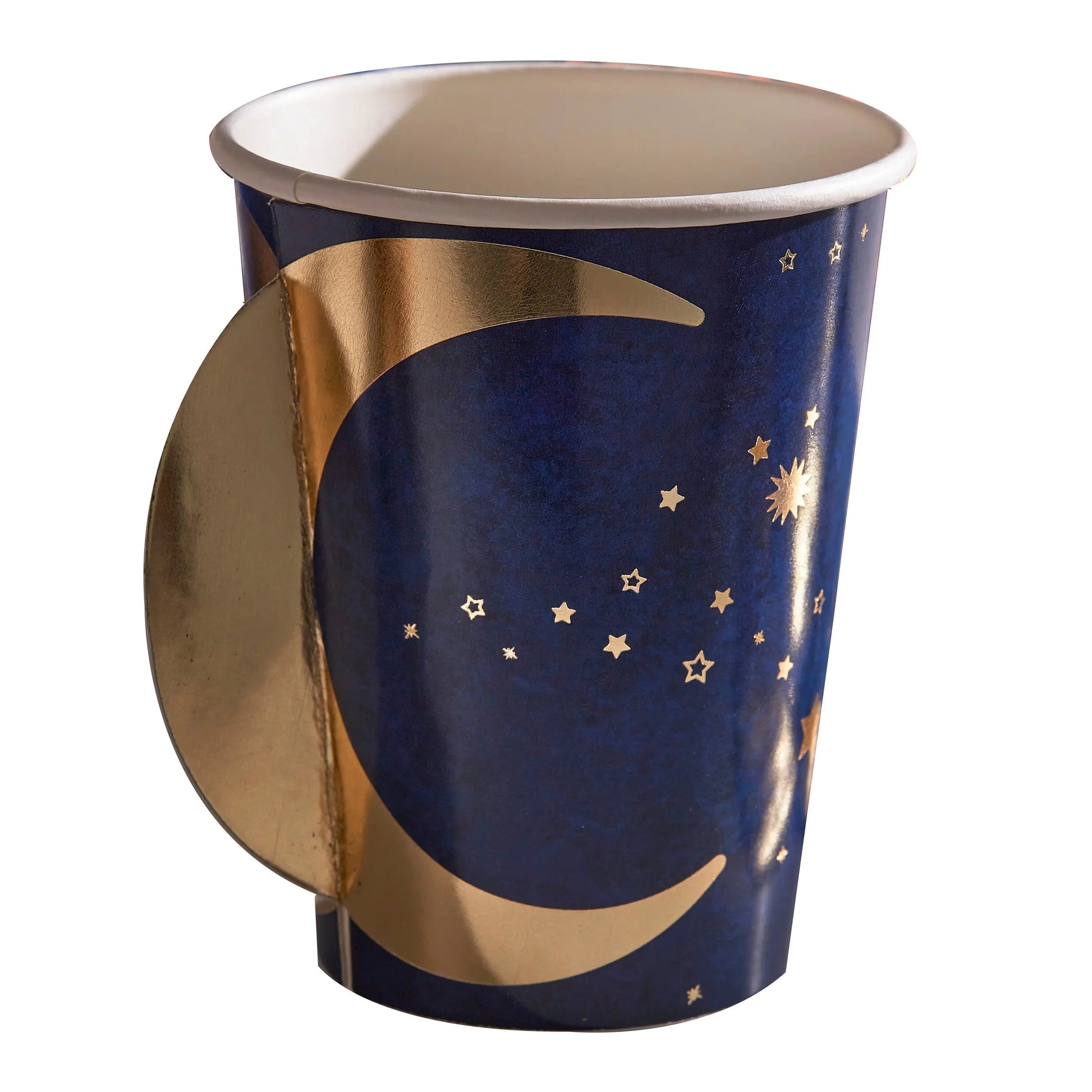 Navy & Gold Pop Out Moon Eid Paper Cups Ginger Ray