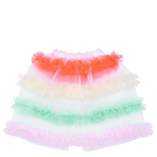 Neon Tulle Ruffle Capelet Meri Meri