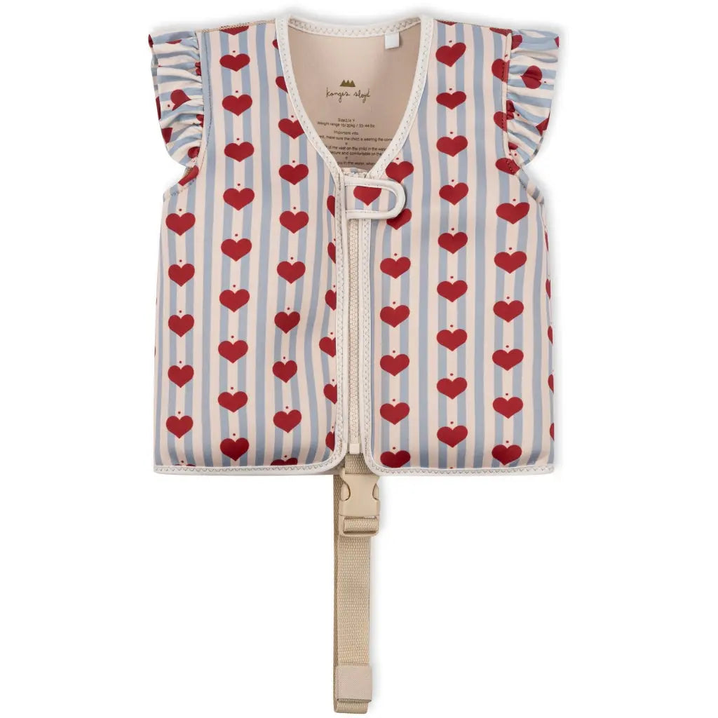 Neopren Float Vest Frill - Amour Blue Konges Slojd