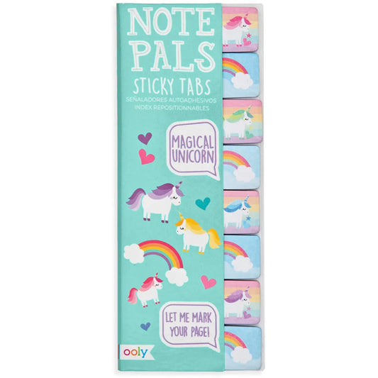 Note Pals Sticky Tabs – Magical Unicorns OOLY
