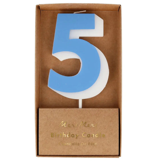 Number 5 Candle Meri Meri