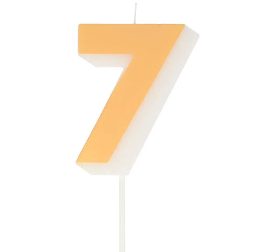 Number 7 Candle Meri Meri