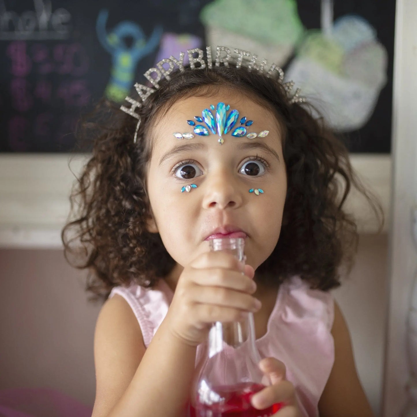 OCEAN MERMAID FACE CRYSTALS Great Pretenders