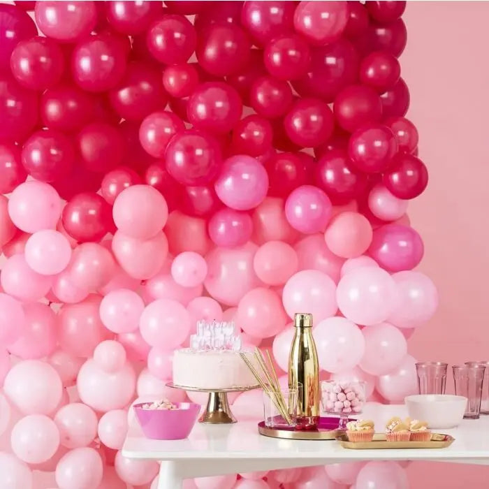 OMBRE PINK BALLOON WALL DECORATION Ginger Ray