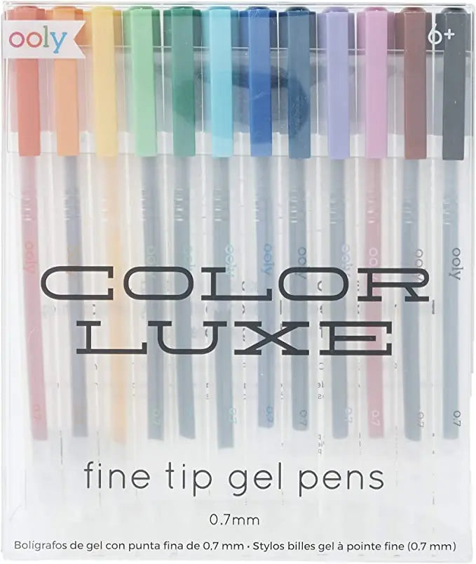 OOLY, Color Luxe Gel Pen, Set of 12 OOLY