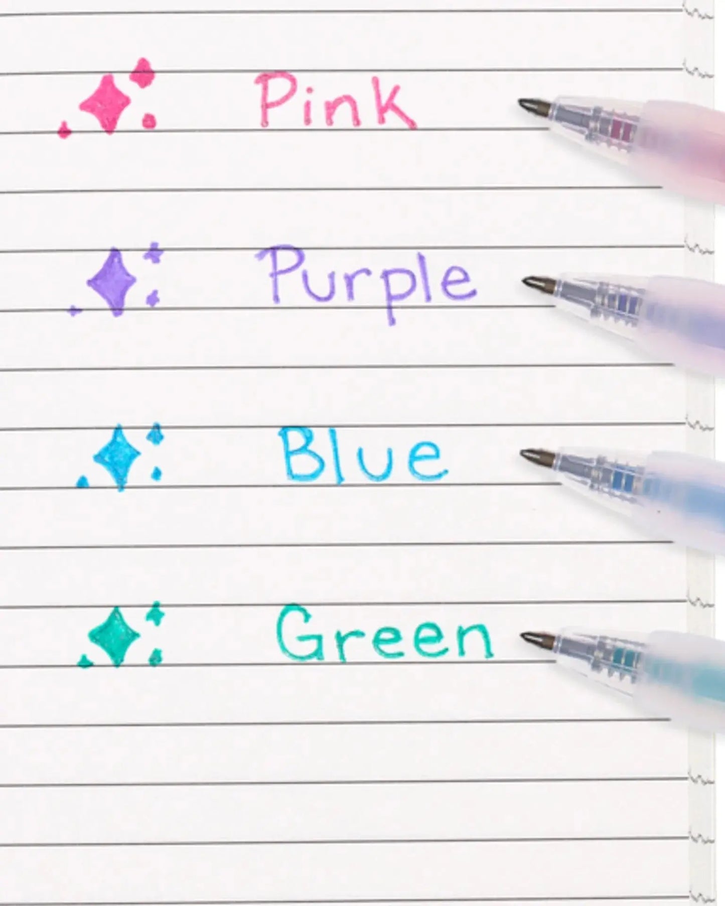 Oh My Glitter! Gel Pens Set Of 4 OOLY