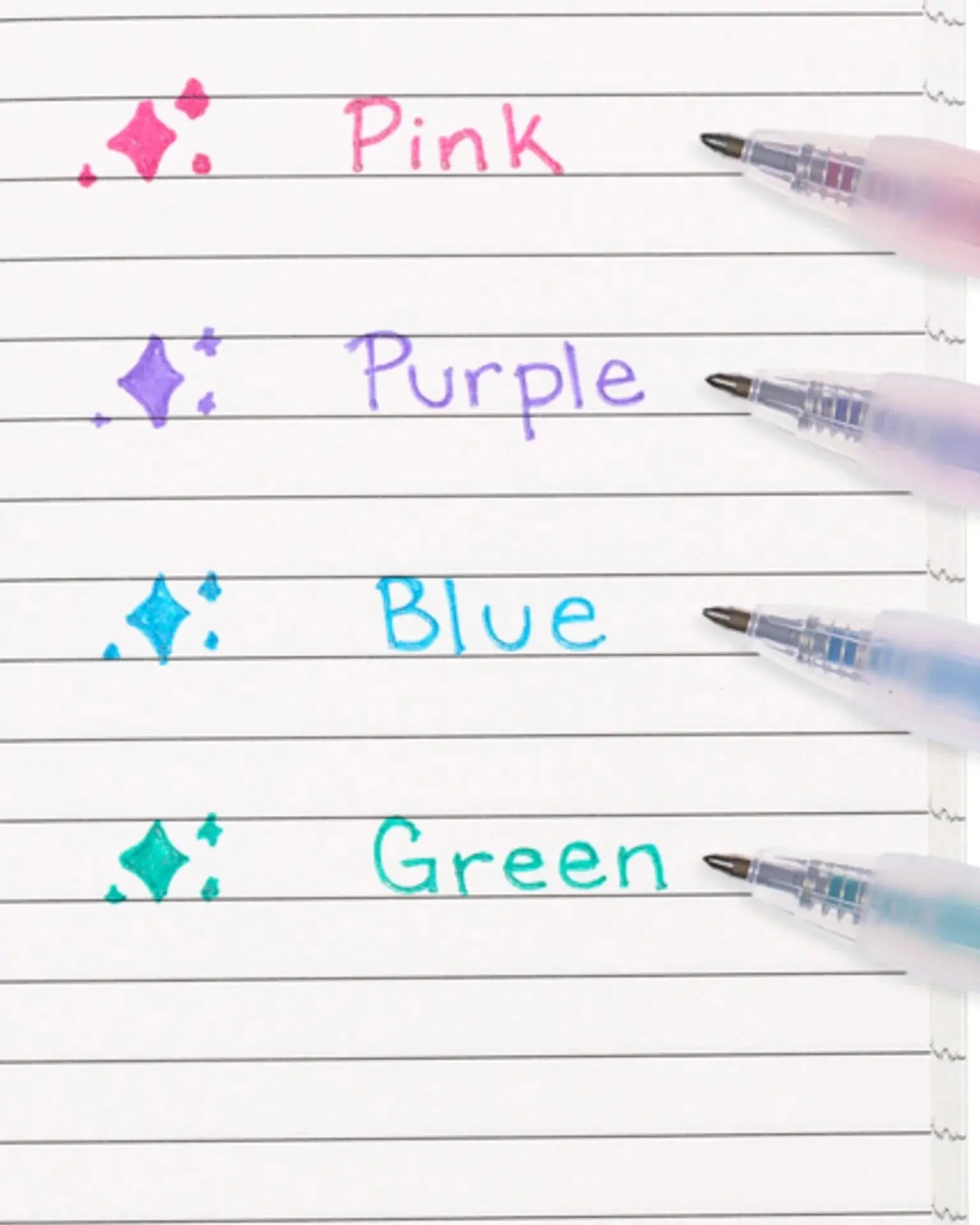 Oh My Glitter! Gel Pens Set Of 4 OOLY
