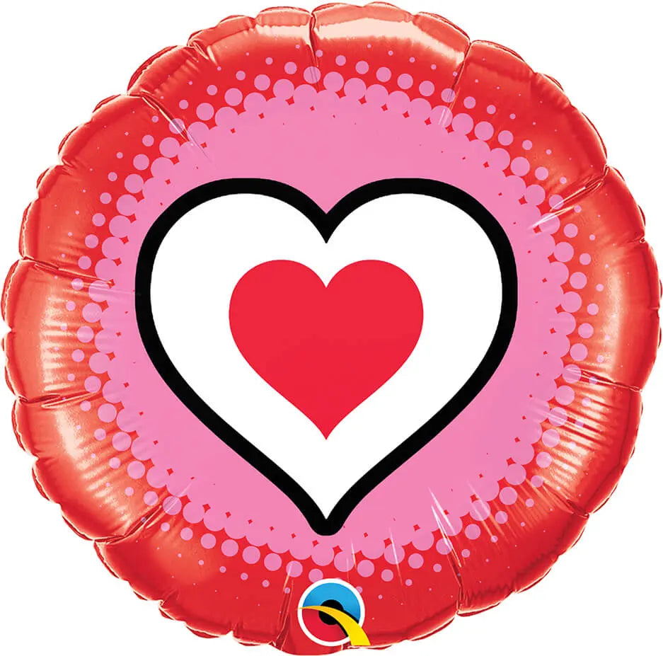 Only Hearts Foil Balloon qualatex