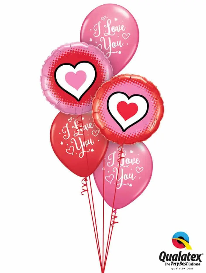 Only Hearts Foil Balloon qualatex