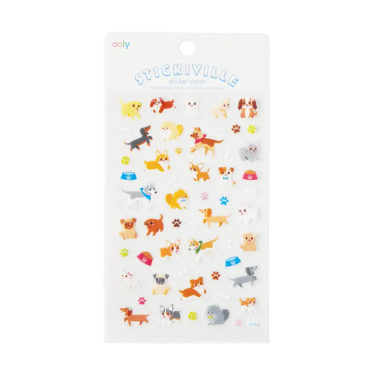 Ooly-Stickiville puppy love stickers OOLY