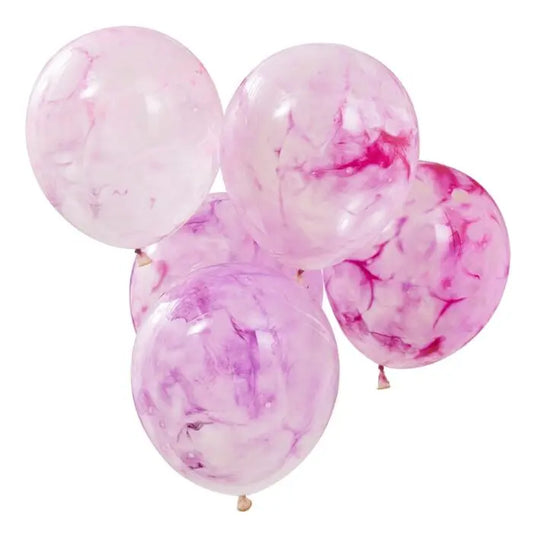 PINK PAINT BALLOONS Ginger Ray