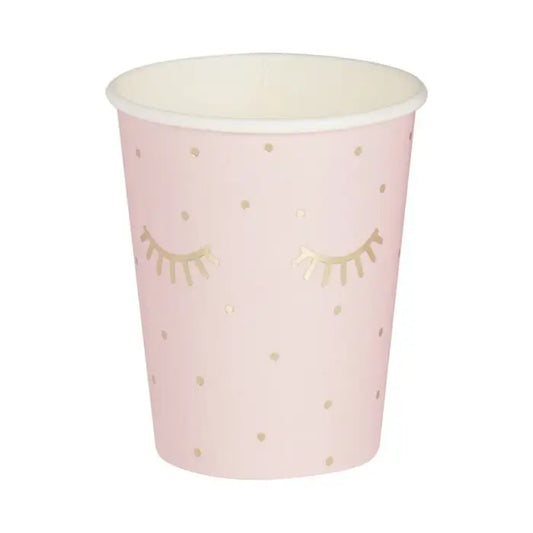 PINK PAMPER PARTY PAPER CUPS Ginger Ray