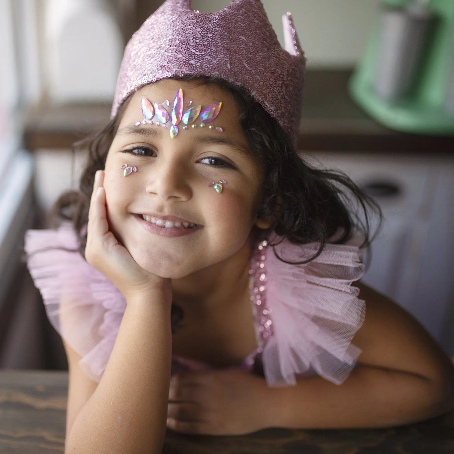 PINK UNICORN FACE CRYSTALS Great Pretenders