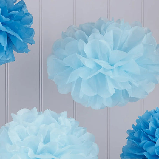 POM POMS BABY SHOWER DECORATION Ginger Ray