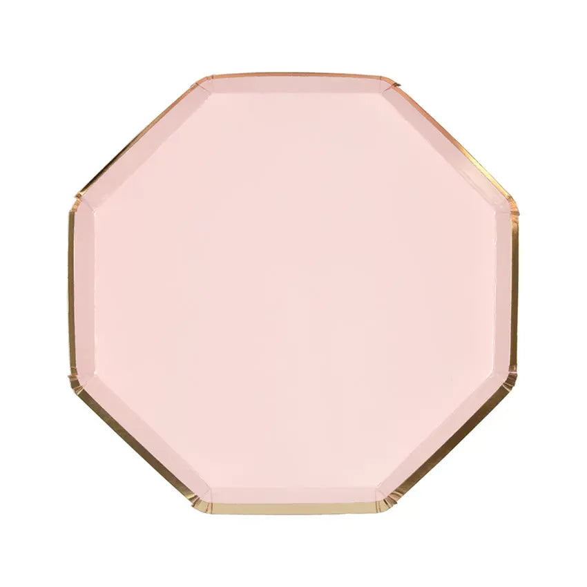 Pale pink side plates Meri Meri