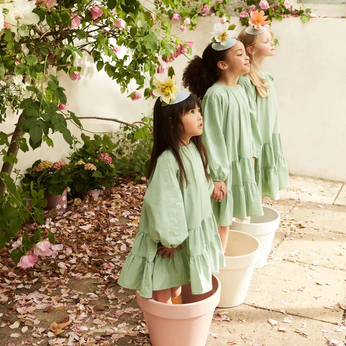 Paper Flower Hats (x 6) Meri Meri