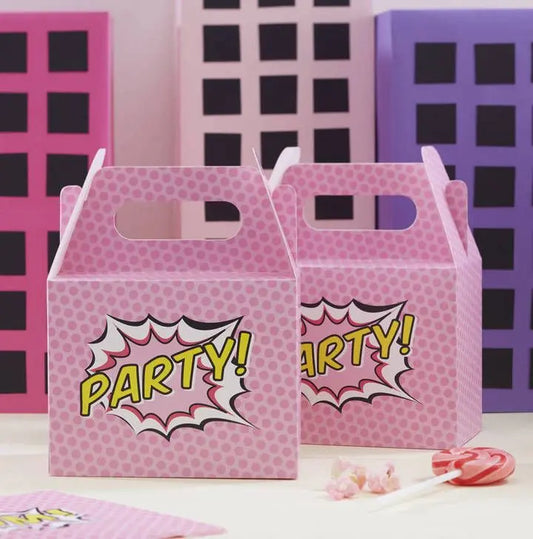 Party Boxes - Pop Art Party Ginger Ray