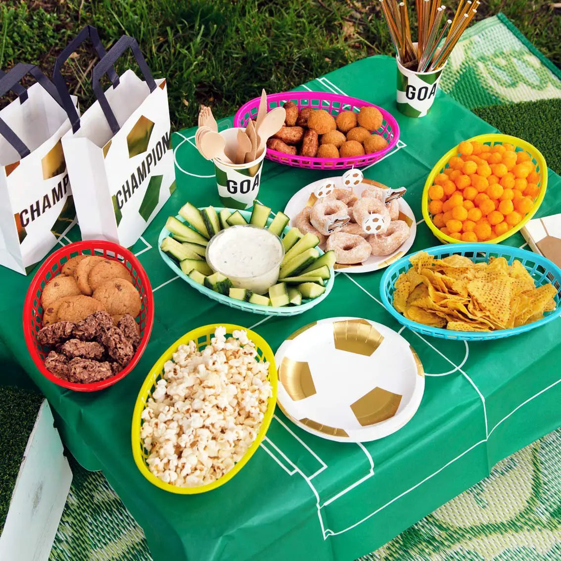 Party Champions Table Cover Talking Tables