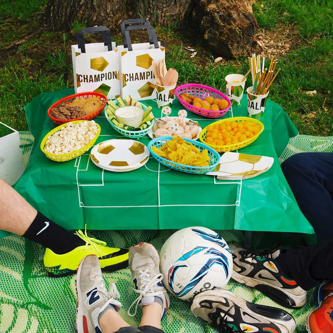 Party Champions Table Cover Talking Tables