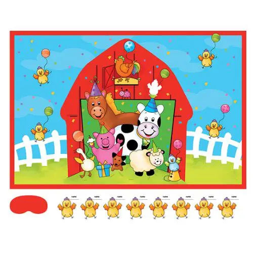 Party Games Barnyard Bash Pin Gam The Party Ville