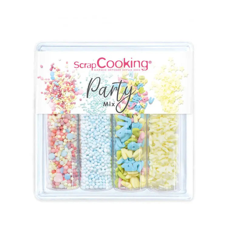 Party Mix - 65g sugar sprinkles ScrapCooking
