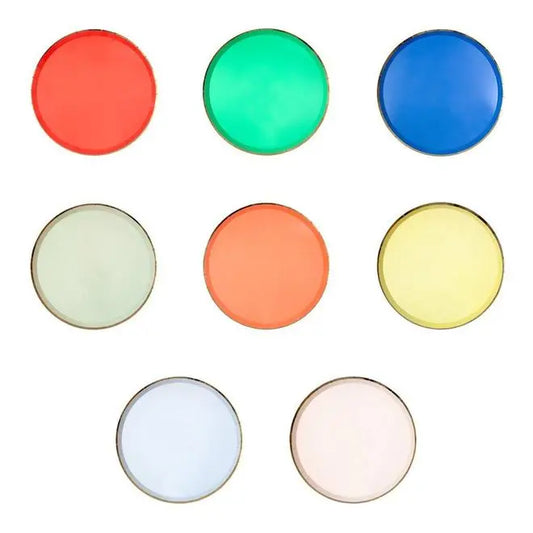 Party Palette Side Plates (set of 8) Meri Meri