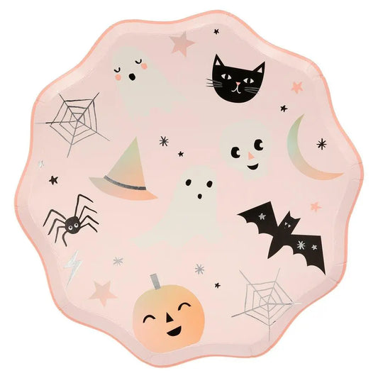 Pastel Halloween Dinner Plates (set of 8) Meri Meri