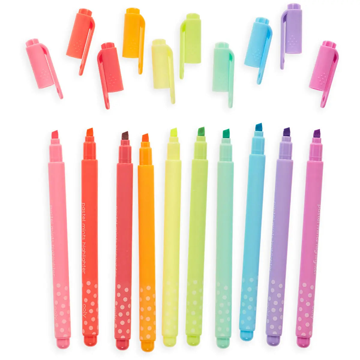 Pastel Mints Scented Highlighters – Set of 10 OOLY