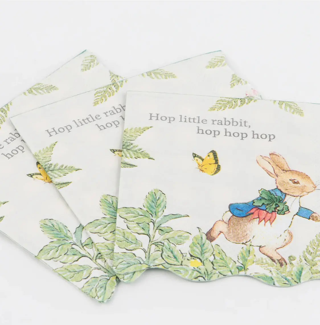 Peter Rabbit In The Garden Small Napkins (x 16) Meri Meri