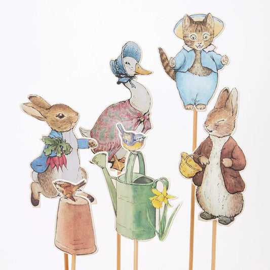 Peter Rabbit & Friends Cake Toppers Meri Meri
