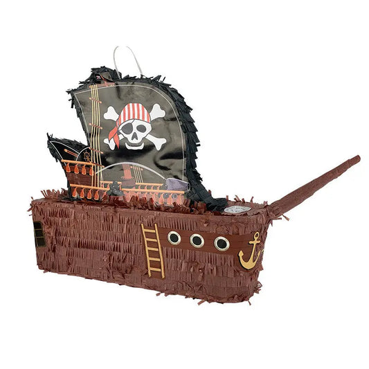 Pinata - Bateau de pirate 66x13x44cm cotillons Alsace