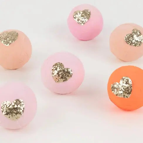 Pink Surprise Balls (x 6) Meri Meri