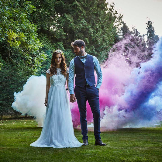Pink Wedding Smoke Bomb Ginger Ray
