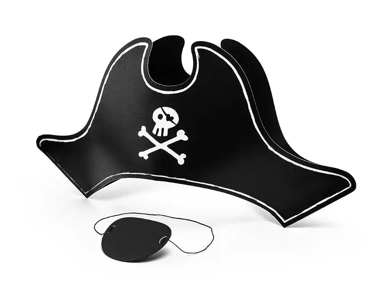Pirate's hat & eyepatch Partydeco